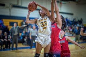 Vashti Nwagbaraocha had 18 points in the Statesmen win over Mid-American University.