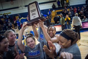 The William Penn Women's Basketball Team completed conference play by also wrapping up the tournament championship in addition to the regular season title.