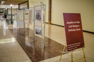 You can learn more about coal mining in Mahaska County by visiting a display set up inside Penn Central Mall, provided by the Nelson Pioneer Farm.
