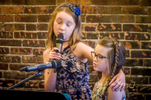 Students of George Daily performed on Monday evening inside of Smokey Row Coffee.