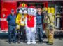 The Oskaloosa Fire Department was on hand, offering a free kids hat, photos, and a chance to look inside a real fire truck.
