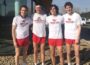 National Champions in the 4x800m relay!!! Way to go boys! Talon Munger Carter Huyser Isaiah Wittrock Ben Huftalin. Photo by Justin Munger.