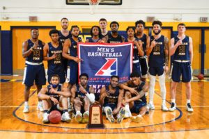 NAIA Regular and Tournament Champions William Penn Men's Basketball Team.