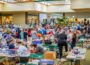 A view of center court at Penn Central Mall during Christmas in July and the vendor show.