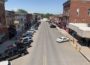 Downtown Columbus Junction, Iowa, on June 23, 2021. (Lyle Muller/IowaWatch)