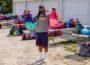 Volunteers and donors helped to make the annual back to school event possible.