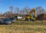 Construction for the new communication system is ongoing at this site between Oskaloosa and Beacon.