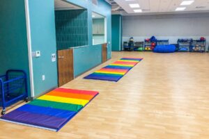 One of the many facilities at the new early childhood development center.