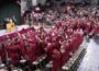 The OHS Class of 2022 tossed their caps into the air in celebration as the commencement ceremony closed.