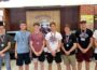Award winners in the attached photo are(L-R): Oliver Smith- Most Outstanding Freshman (co-winner) DaMarion Winchel- Most Improved Riley Humphrey- Outstanding Jumper Patrick DeRonde- Team MVP, Golden Indian '22 Aden Scott- Coaches Award Lukas Toubekis- Most Outstanding Freshman (co-winner) Waylon Bolibaugh- Relay Award