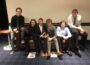 Members of the Oskaloosa Video Production crew after receiving their 2022 Upper Midwest Student Production Award.