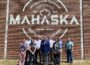 Lt. Governor Adam Gregg recent made a stop by Mahaska to visit about their operation. (photo provided)
