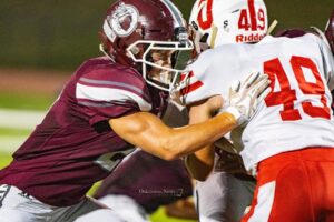 The Indians defense pushed back against the Bulldogs on Friday night.