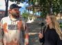 Lauren Tarbell asks residents their thoughts on Oskaloosa.