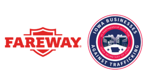 Fareway to help stop human trafficking.