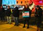 Community members gathered on the Oskaloosa square to remember the victims of transgender violence.
