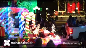 The 2022 Oskaloosa Lighted Christmas Parade
