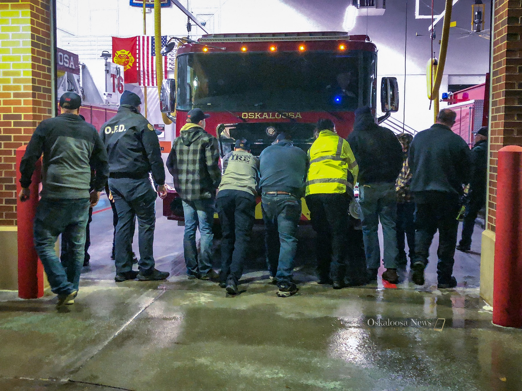 Oskaloosa Fire Department New Apparatus Oskaloosa News
