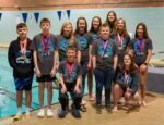 Kyler Drost, Eleanor Fross, Rylee Klyn, Miles Lamb, Nora Lamb, Ian Rosvold, Taylor Semini, Oliver Smith, Cora Snakenberg, Levi Snyder, Dawson Sytsma, Ella Walter, Callie Walters, and Emma Whitt The swimmers who are not in the picture are Greta Fross, Daniel Peterson, and Cora Snakenberg.