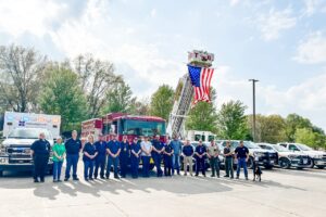 Mahaska Health welcomed first responders to their campus to recognize them for the contribution to the community.