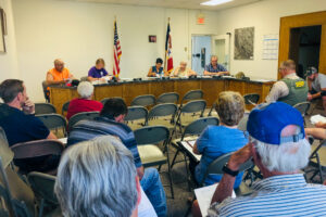 Eddyville City Council for June 5th, 2023.