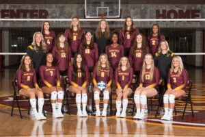 The Indian Hills Volleyball Team 2023