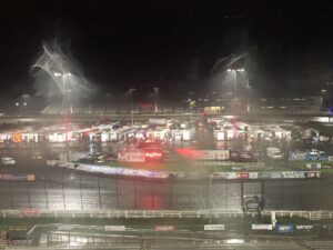 Rain washed away any chance of racing on Sunday at Knoxville. (submitted photo)