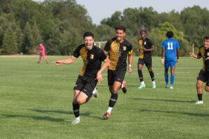 Sophomore Gustavo Marques (São Paulo, Brazil/Colegio Anglo Indaiatuba) and freshman Fernando Pirri (Cordoba, Spain/IES Francisco de los Rios) tallied a pair of goals each to power the No. 17 nationally ranked Indian Hills Men's Soccer team to a 4-1 victory over Southwestern Illinois College on the opening day of the IHCC Classic.