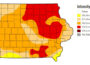 About three-quarters of the state is now suffering from severe or extreme drought. (Courtesy of U.S. Drought Monitor)