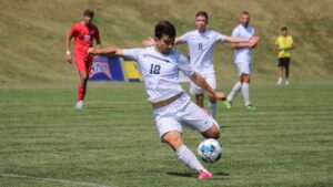 If the Statesmen men's soccer team was hoping to show it deserved a seat at the proverbial national table by scheduling a top-notch foe, it did that and so much more with a 4-0 drubbing of #2 nationally-ranked Mobile Saturday.