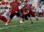 RD Keep/NM Communications Photo Kaleb Stout rambles for a few yards against Central Decatur. Stout rushed for 44 yards.