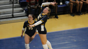 The William Penn women’s volleyball team started slow, but warmed up as the evening wore on en route to a 3-2 victory over Clarke in Heart of America Athletic Conference play Tuesday.
