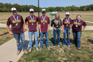 The Indian Hills Sports Shooting team opened its 2023-24 season with a split at the Iowa Community College Athletic Conference (ICCAC) East Division Trap Triangular at the Otter Creek Sportsman's Club on Saturday.

