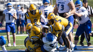 The William Penn football team could not hold on to a halftime lead as it fell 24-13 on Homecoming to Peru State in Heart of America Athletic Conference North Division action Saturday.