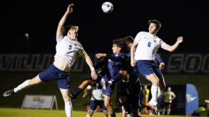 In a reversal of fortunes from a year ago, the William Penn men's soccer team was eliminated by a lower seed in the quarterfinal round of the Heart of America Athletic Conference Championship, falling 1-0 to #7 seed Mount Mercy Friday.