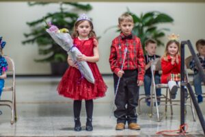This year’s 2023 Young Ambassador Princess is Mia Walker, daughter of Madison and JT Walker. The Prince is Jackson, son of Katie and Jacob Montgomery.