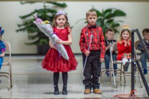 This year’s 2023 Young Ambassador Princess is Mia Walker, daughter of Madison and JT Walker. The Prince is Jackson, son of Katie and Jacob Montgomery. 