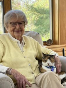 Emily Russel and her cat Dixie. (photo provided)
