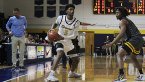 The Statesmen men’s basketball team scored 54 second-half points as it rallied to knock off Park 79-72 in Heart of America Athletic Conference play Saturday.