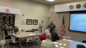Jorgenson recently received recognition for his work and dedication to aviation in Iowa.