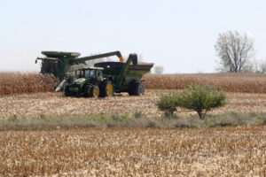 Harvest season is nearing its completion for 2023. (Photo by Jared Strong/Iowa Capital Dispatch)