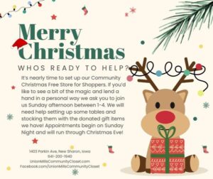 Union Mills Community Closet