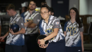 Kelcey Aczon (So., Las Vegas, Nev., Nursing) had a strong weekend and for her efforts she was named Heart of America Athletic Conference Women’s Bowler of the Week Tuesday.