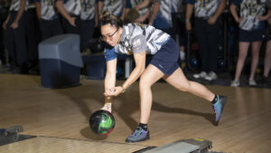 The Statesmen women’s bowling team was able to extend its weekend into match play, but failed to pull off any upsets as it battled at the Warhawk Open Saturday and Sunday.