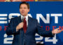 Florida Governor Ron DeSantis during a December 2023 campaign stop.