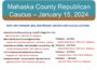 Mahaska County Caucus locations for 2024