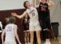 RD Keep/NM Communications North Mahaska’s Nolan Andersen (24) battle Oskaloosa’s Gus Bunnell on a shot. Andersen scored 24 points to lead NM to a 56-53 win while Bunnell scored a double-double with 13 points and 10 rebounds.