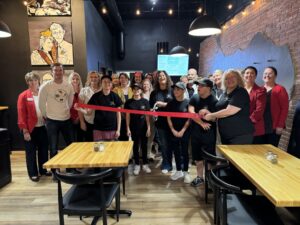 The 'Spirit Cafe' opened it's doors with a ribbon cutting that involved the community. (photo provided)