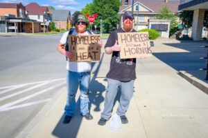 Members of the "Flex Your Freedoms" YouTube Channel were in Oskaloosa on Wednesday conducting what is referred to as a 1st Amendment Audit.