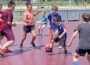 Oskaloosa youth soccer players took advantage of the Musco Mini-pitch system recently, while getting the chance to meet members of the Des Moines Menace Soccer Club.
